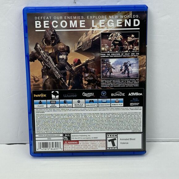 PlayStation 4 PS4 Game Lot Star Wars Battlefront Uncharted The Division Destiny - Picture 16 of 16